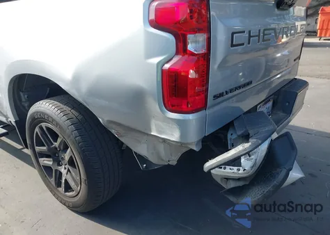 2022 Chevrolet Silverado 1500 2Wd Short Bed Custom from USA, damaged, VIN 1GCPABEK3NZ531858